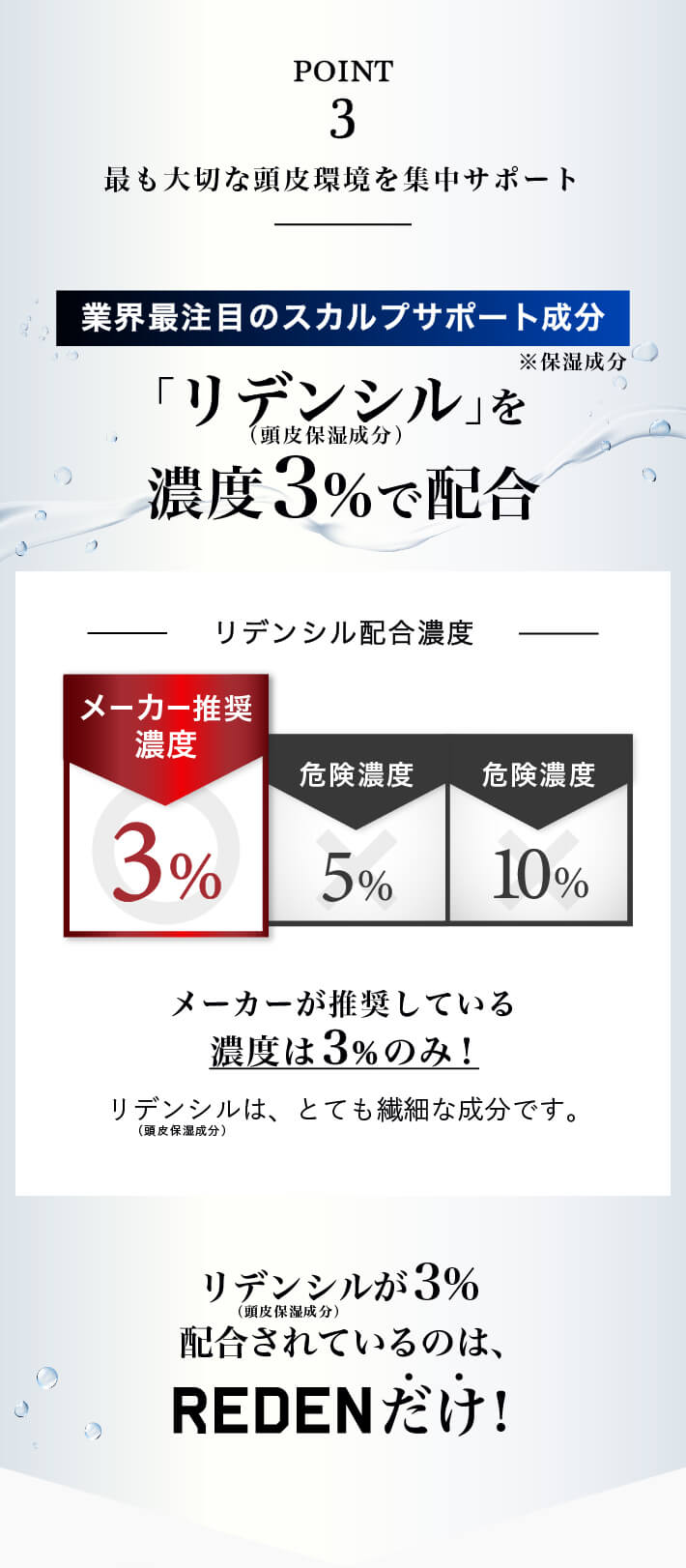 ［MADさん専用］REDEN  3本セット 公式】REDEN(リデン)｜超高級成分リデンシル3％配合